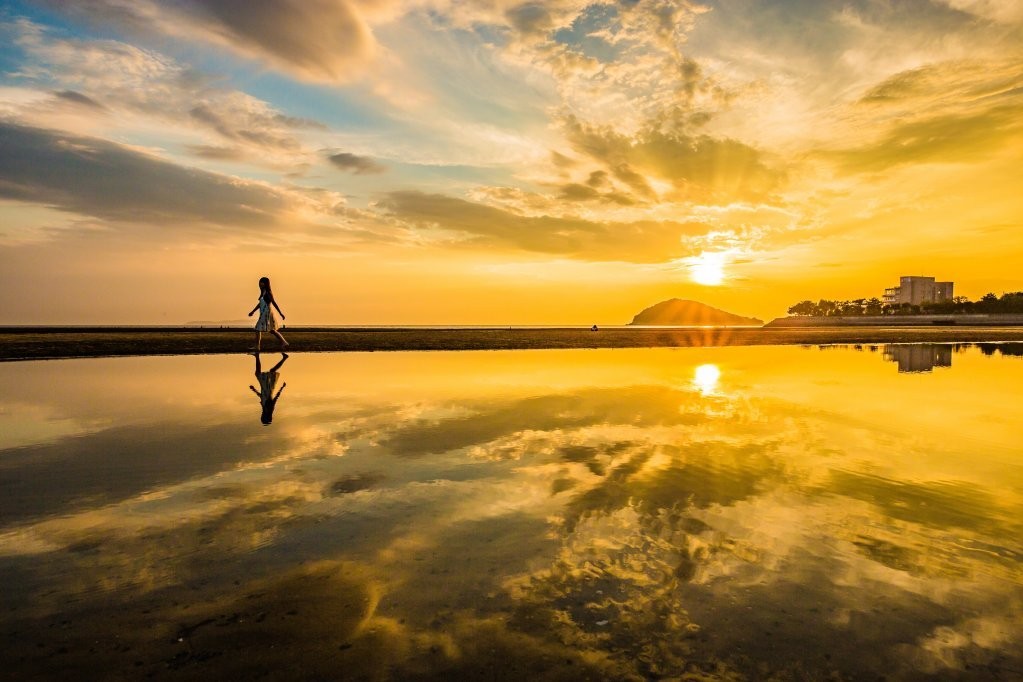 หาดจิจิบุงาฮามะและทะเลเซโตะ