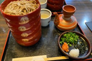 โซบะอิซุโมะ ชิมาเนะ วาริโกะโซบะ วิธีกินที่ถูกต้องและที่กินอร่อย