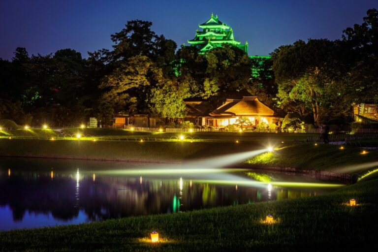 ปราสาท สวนโครากุเอ็น และย่านบิคัง