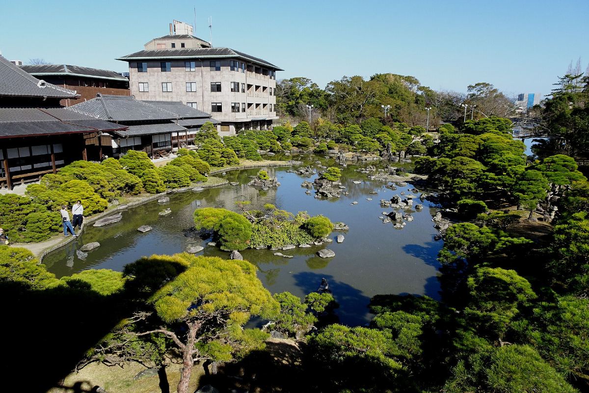 สวนโชโทเอ็นของโอฮานะ บ้านตระกูลทาจิบานะ ยานากาวะ