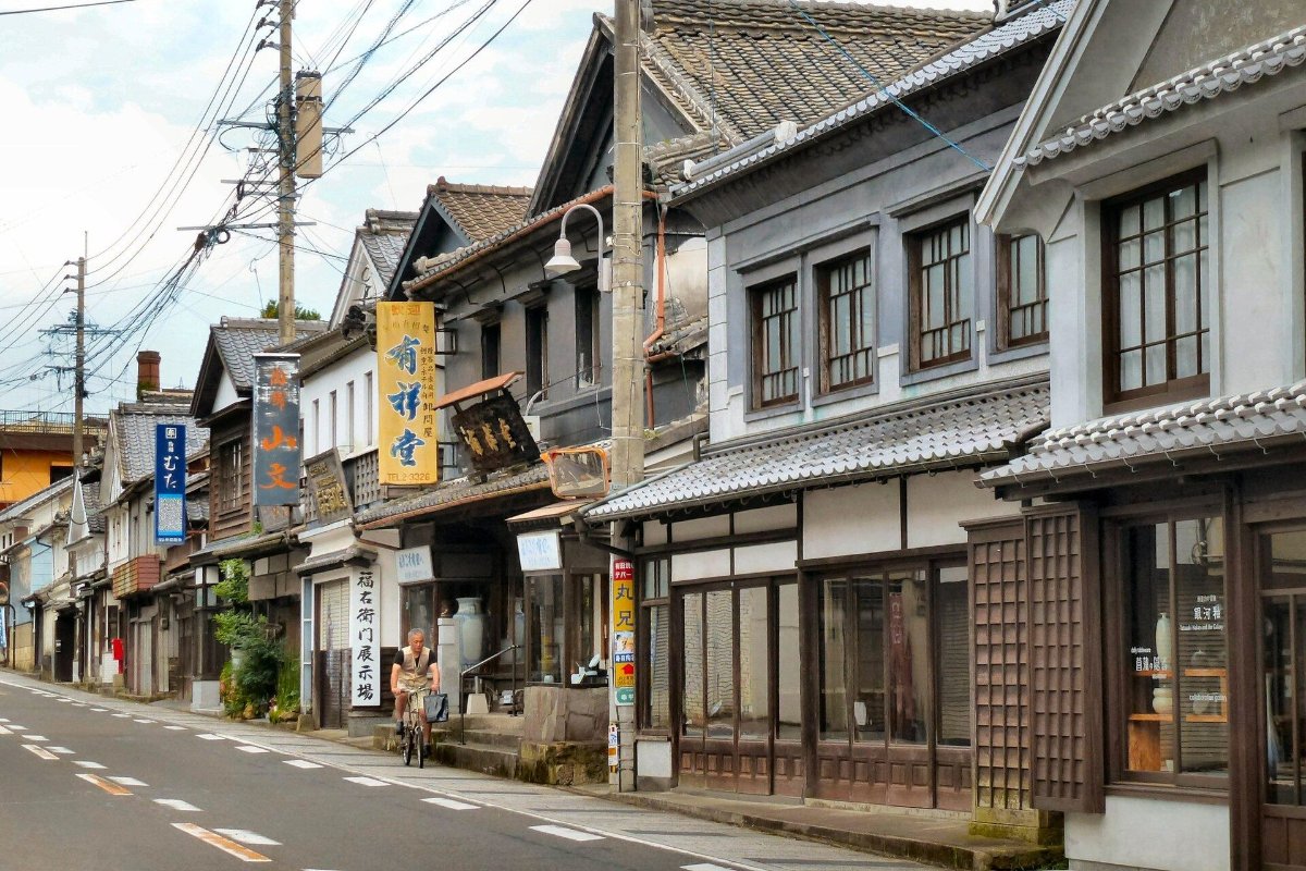 อาคารเก่าในย่านอาริตะอุจิยามะ