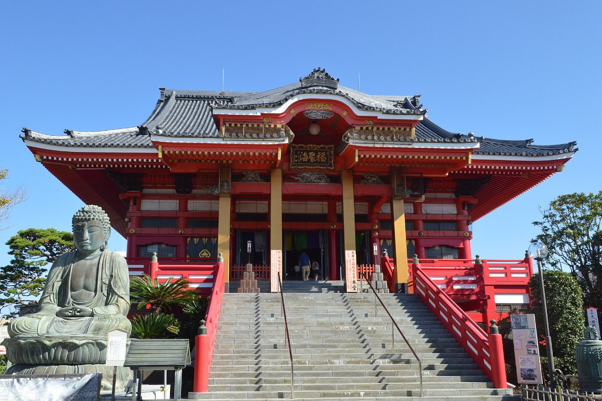 อาคารวัดอิอินุมะคันนงและเจดีย์ในเมืองโจชิ