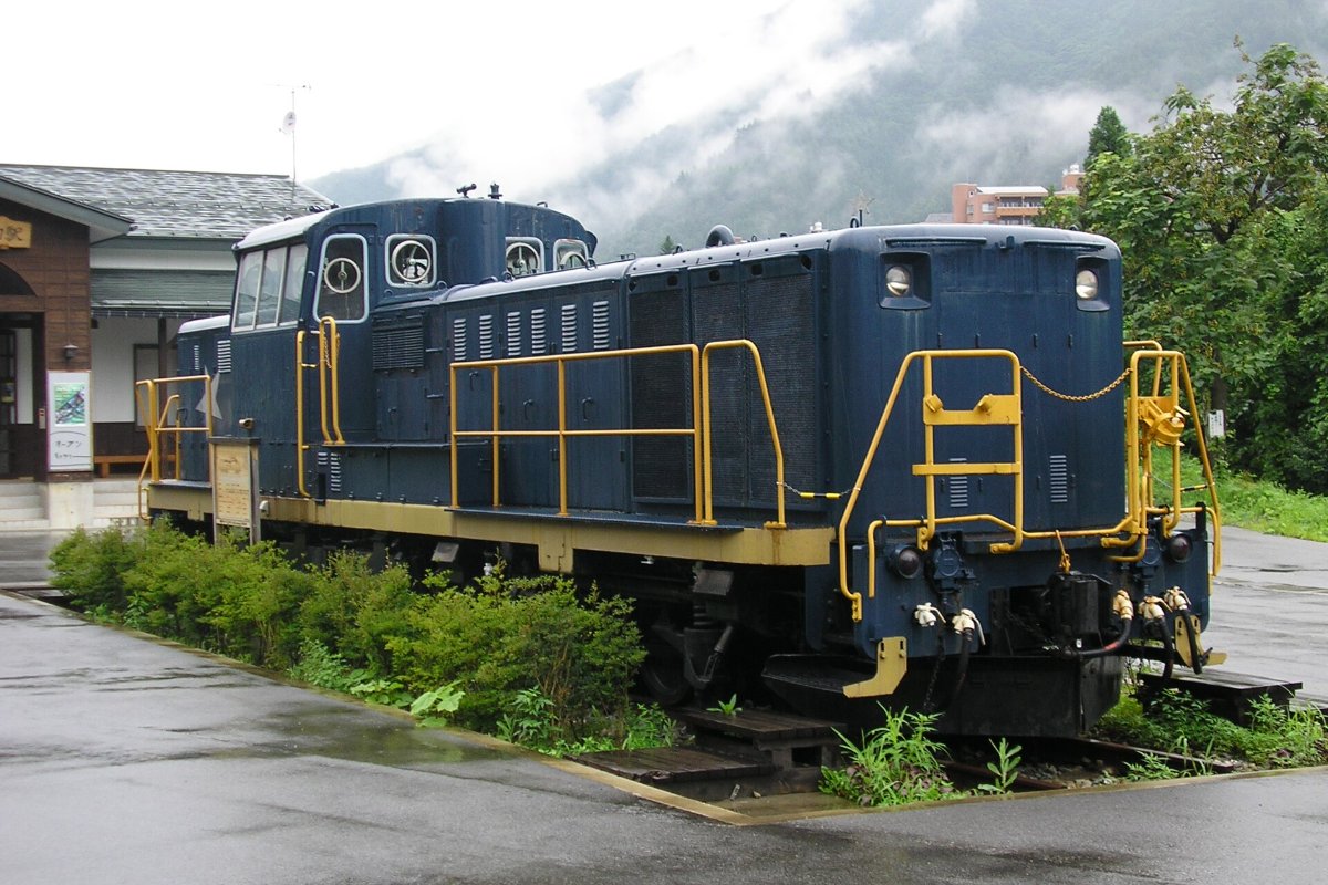 หัวรถจักรของรถไฟคามิโอกะเดิม