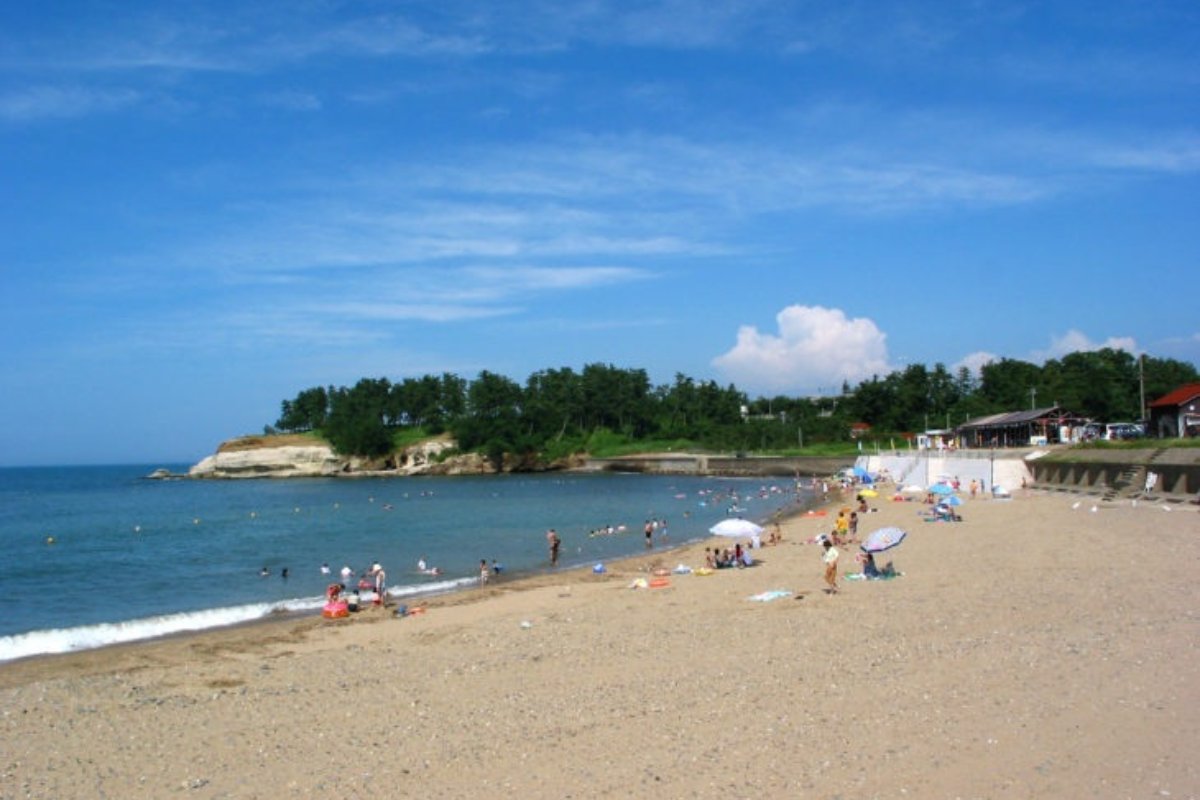 หาดทรายฮาชิดาเตะ เมืองคางะ