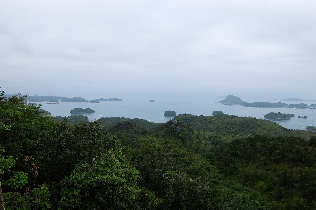 วิวจากเซ็นกันซัง เมืองคามิอามากุสะ
