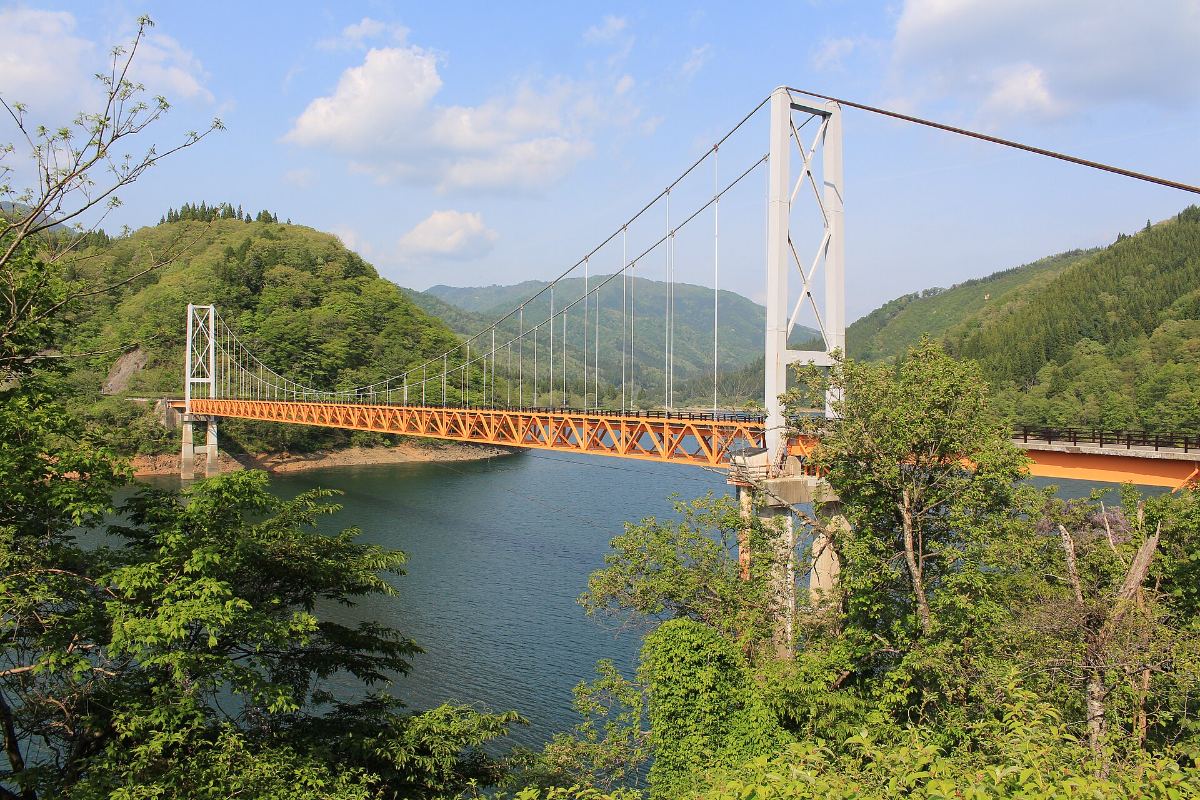 ทะเลสาบคุซุริว (สะพานยูเมะโนะคาเคฮาชิ)