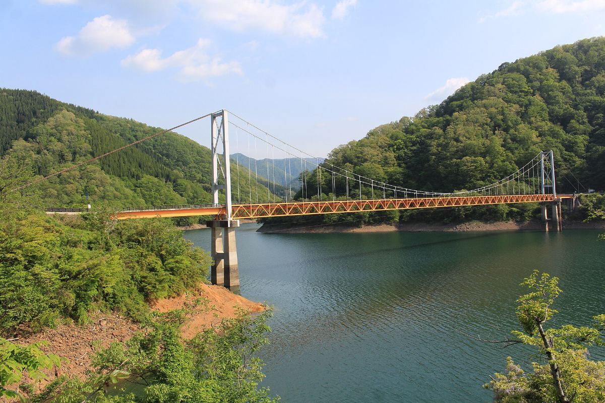 ทะเลสาบคุซุริว (สะพานยูเมะโนะคาเคฮาชิ)