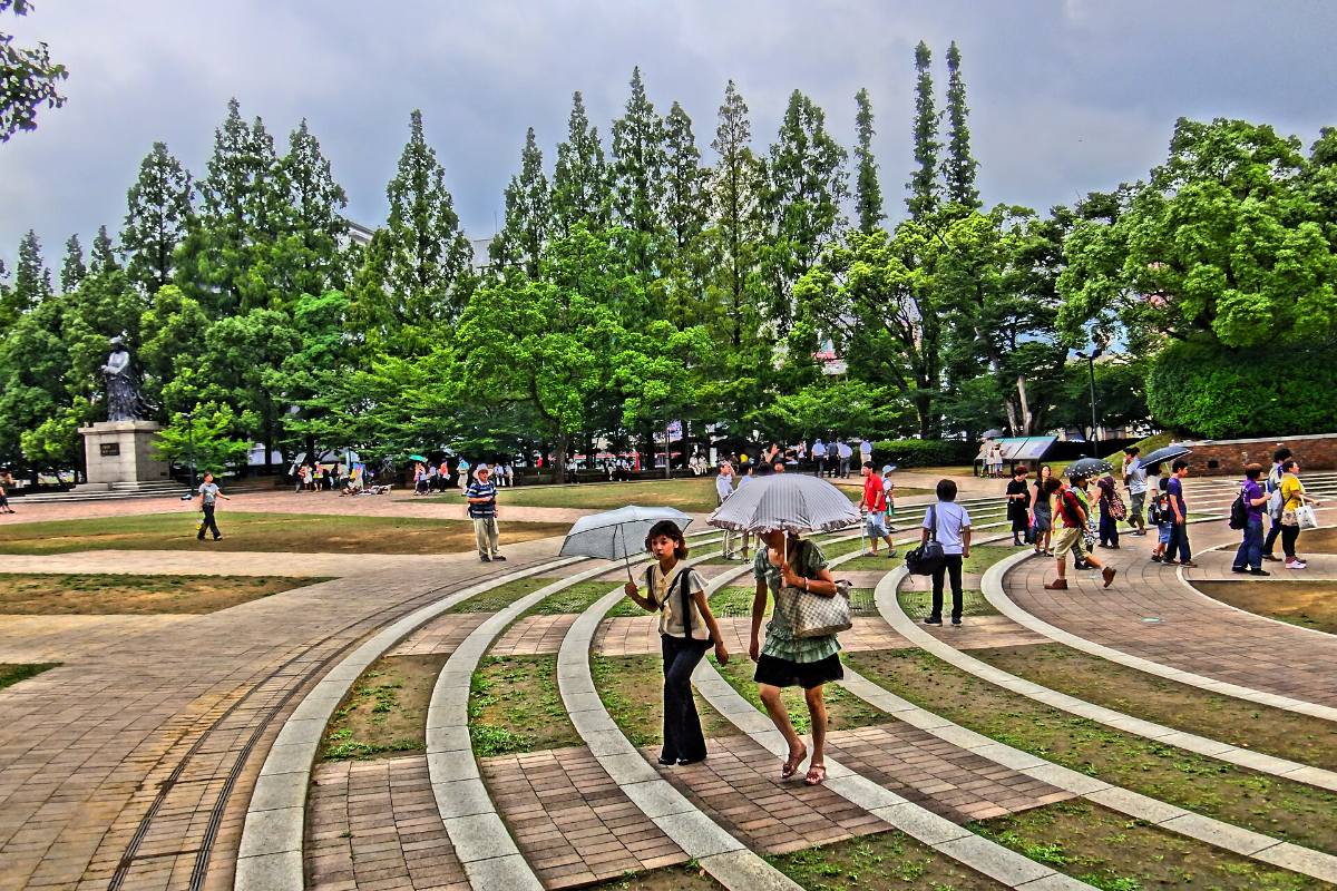 สวนจุดศูนย์กลางระเบิดปรมาณู นางาซากิ