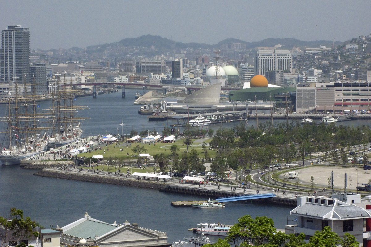 ริมน้ำท่าเรือนางาซากิ