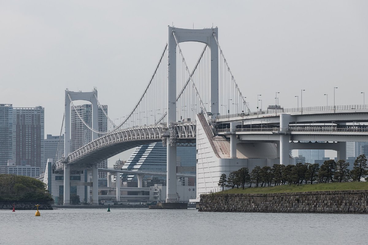 สะพานเรนโบว์มองจากโอไดบะ