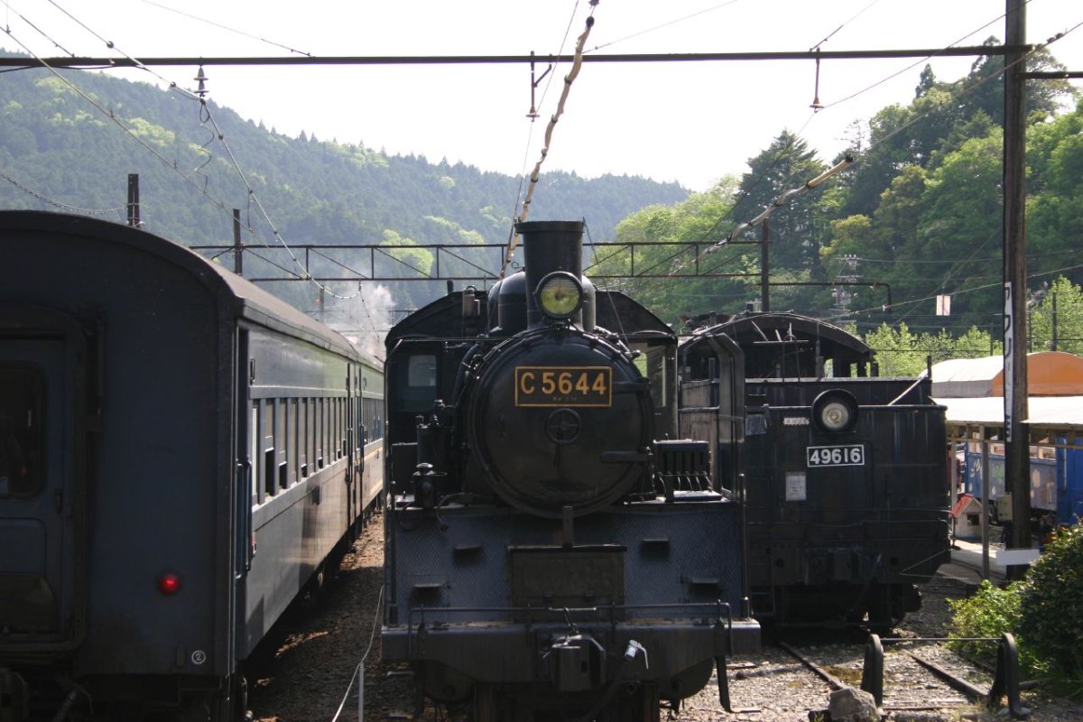 รถจักรไอน้ำ C56 44 ของรถไฟโออิงาวะ
