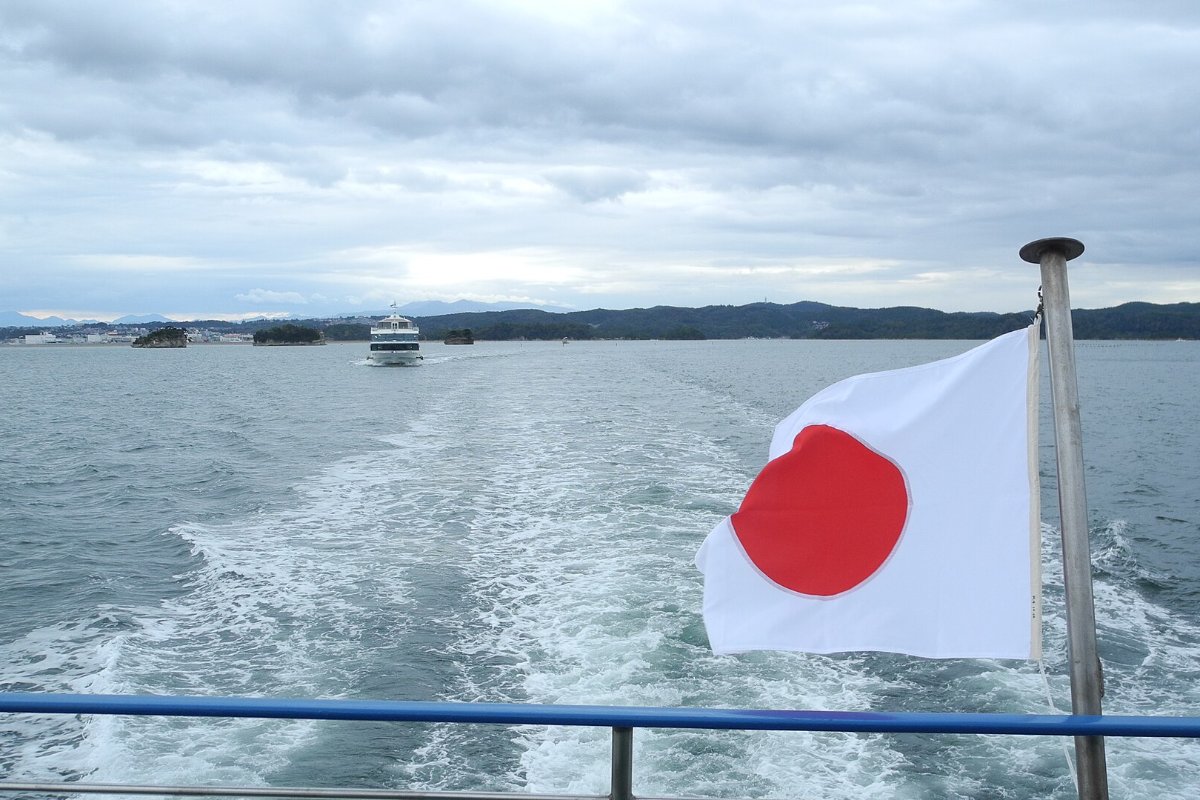 เรือชมเกาะในอ่าวมัตสึชิมะ