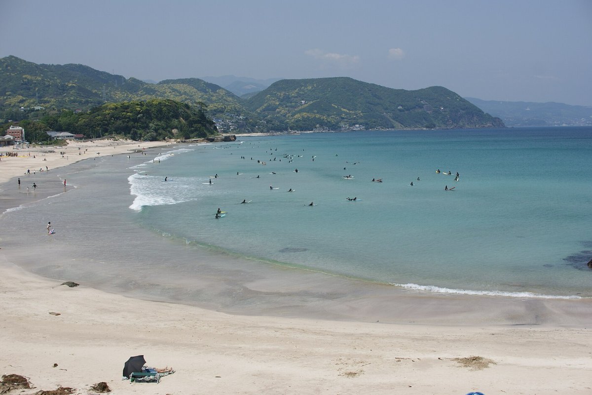 ชายหาดชิราฮามะโอฮามะ เมืองชิโมดะ
